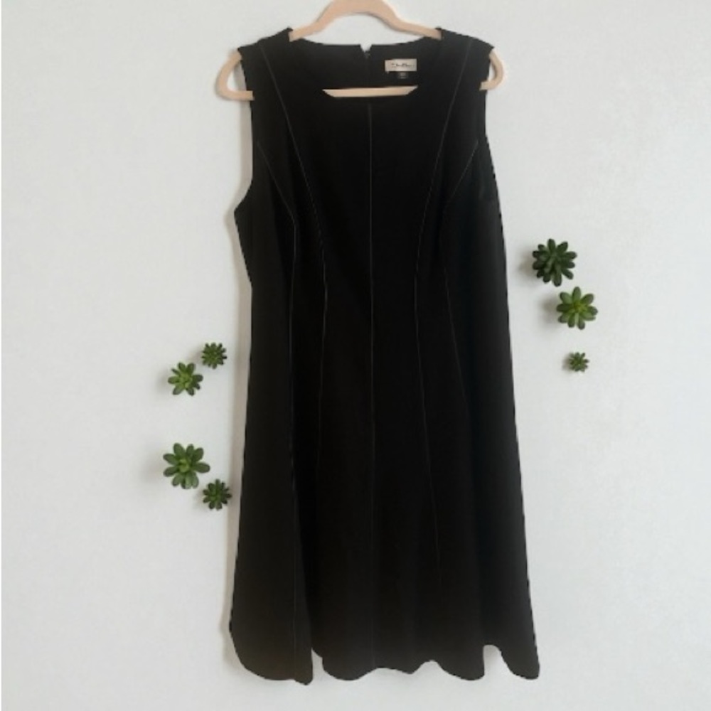 Calvin Klein Black Midi Dress